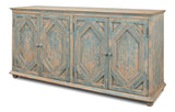 Four Diamonds Sideboard - Blue