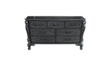 House Delphine Transitional Dresser Charcoal Finish 28835-ACME