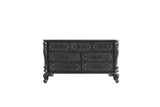 House Delphine Transitional Dresser Charcoal Finish 28835-ACME