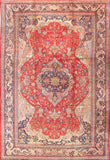 Pasargad Antique Denver Navy Lamb's Wool Area Rug 028859-PASARGAD