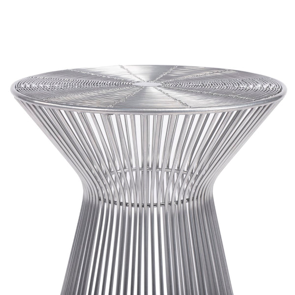 Butler Specialty Greeley Silver Metal End Table 2896220