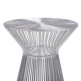 Butler Specialty Greeley Silver Metal End Table 2896220