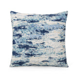 Adleigh Modern Throw Pillow, Blue and Multicolor Noble House