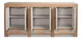 Gansu Sideboard - 6 Door - Pine