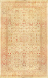 Antique Amritsar Collection Beige Lamb's Wool Area Rug