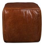 Leather Sitting Cube