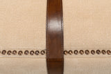 Strap Canvas & Leather Stool