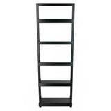 Winsome Wood Bellamy Leaning Shelf, Black 29553-WINSOMEWOOD