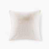Sable Glam/Luxury 100% Polyester Solid Faux Fur Pillow