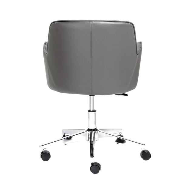 Sunny Pro Office Chair in Gray with Chrome Base
