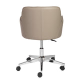 Sunny Pro Office Chair in Taupe with Chrome Base