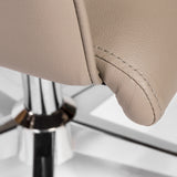 Sunny Pro Office Chair in Taupe with Chrome Base