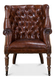 Welsh Leather & Jute Chair