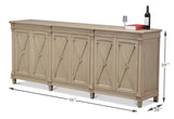 Marksman Sideboard - Dark Beige