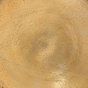 Zuo Modern Set Aluminum Modern Commercial Grade Accent Table Set Antique Gold Aluminum