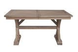 Alpine Furniture Arlo Dining Table 4202-01 Natural Solid Pine 42 x 60-78 x 30