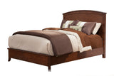 Alpine Furniture Baker Standard King Panel Bed, Mahogany 977-07EK Mahogany Mahogany Solids & Veneer 81 x 86 x 54