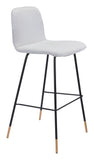 EE2752 100% Polyester, Plywood, Steel Modern Commercial Grade Bar Chair