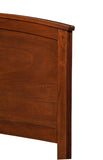 Alpine Furniture Baker California King Headboard Only, Mahogany 977-07CK-HB Mahogany Mahogany Solids & Veneer 77 x 3 x 54