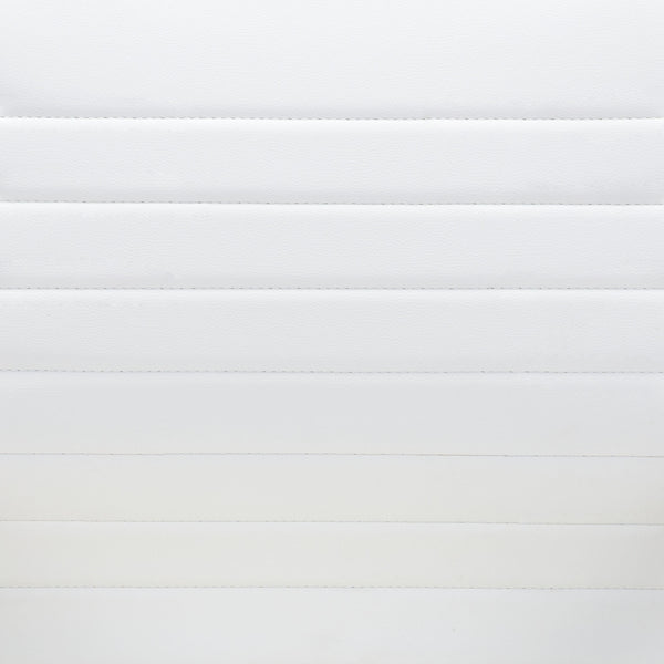 Zuo Modern Stacy 100% Polyurethane, Steel, Nylon Modern Commercial Grade Office Chair White, Black, Chrome 100% Polyurethane, Steel, Nylon