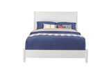 Flynn Full Platform Bed, White