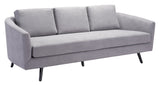 Divinity 100% Polyester, Plywood, Rubberwood Modern Commercial Grade Sofa