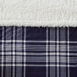 Woolrich Leeds  100% Polyester Printed Mink Heated Throw W/ 1" Berber Hem WR54-2389