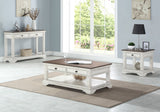 New Classic Furniture Anastasia Console/Sofa Table Ant. White TH1731-30
