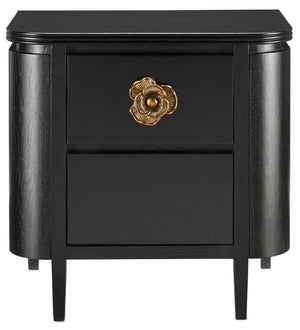 Briallen Black Nightstand