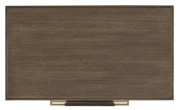 Verona Chanterelle Chest - Elegant Mahogany Storage with Soft Close Drawers & Stylish Champagne Accents