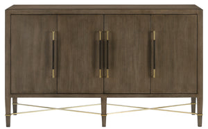 Verona Chanterelle Sideboard - Elegant Mahogany Storage Unit with Soft Close Doors & Adjustable Shelves