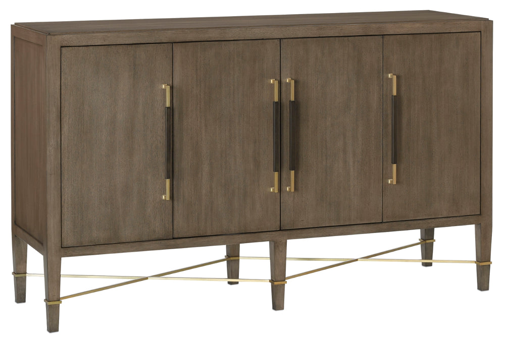 Verona Chanterelle Sideboard - Elegant Mahogany Storage Unit with Soft Close Doors & Adjustable Shelves