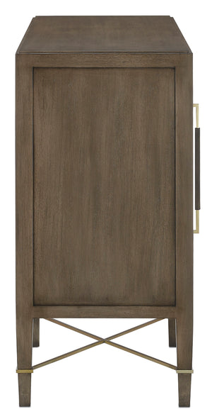 Verona Chanterelle Sideboard - Elegant Mahogany Storage Unit with Soft Close Doors & Adjustable Shelves