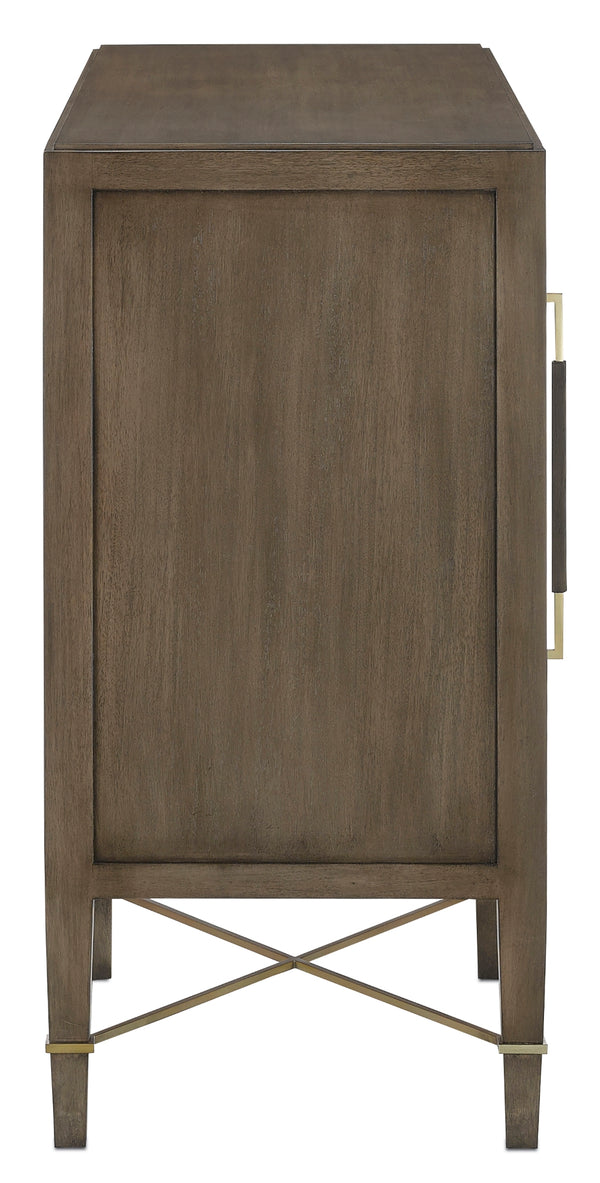 Verona Chanterelle Sideboard - Elegant Mahogany Storage Unit with Soft Close Doors & Adjustable Shelves