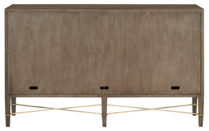 Verona Chanterelle Sideboard - Elegant Mahogany Storage Unit with Soft Close Doors & Adjustable Shelves