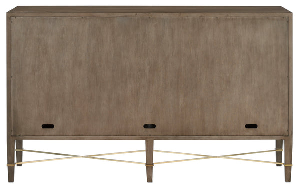 Verona Chanterelle Sideboard - Elegant Mahogany Storage Unit with Soft Close Doors & Adjustable Shelves
