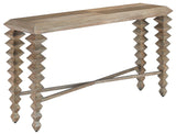 Saranya Light Pepper Console Table