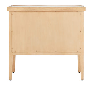 Santos Chest - Elegant Handcrafted Mahogany Storage with Rattan Pattern & Soft Close Drawers