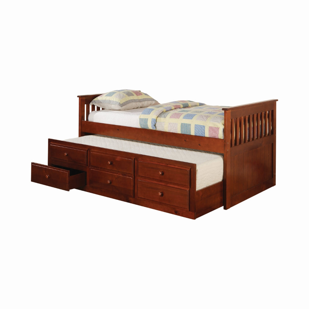Casual Captain's Daybed with Storage Trundle