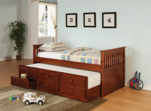Casual Captain's Daybed with Storage Trundle