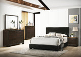 Conner Contemporary Upholstered Panel Bed