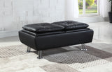 Dilleston Contemporary Storage Ottoman with Removable Trays for Stylish Organization and Comfort