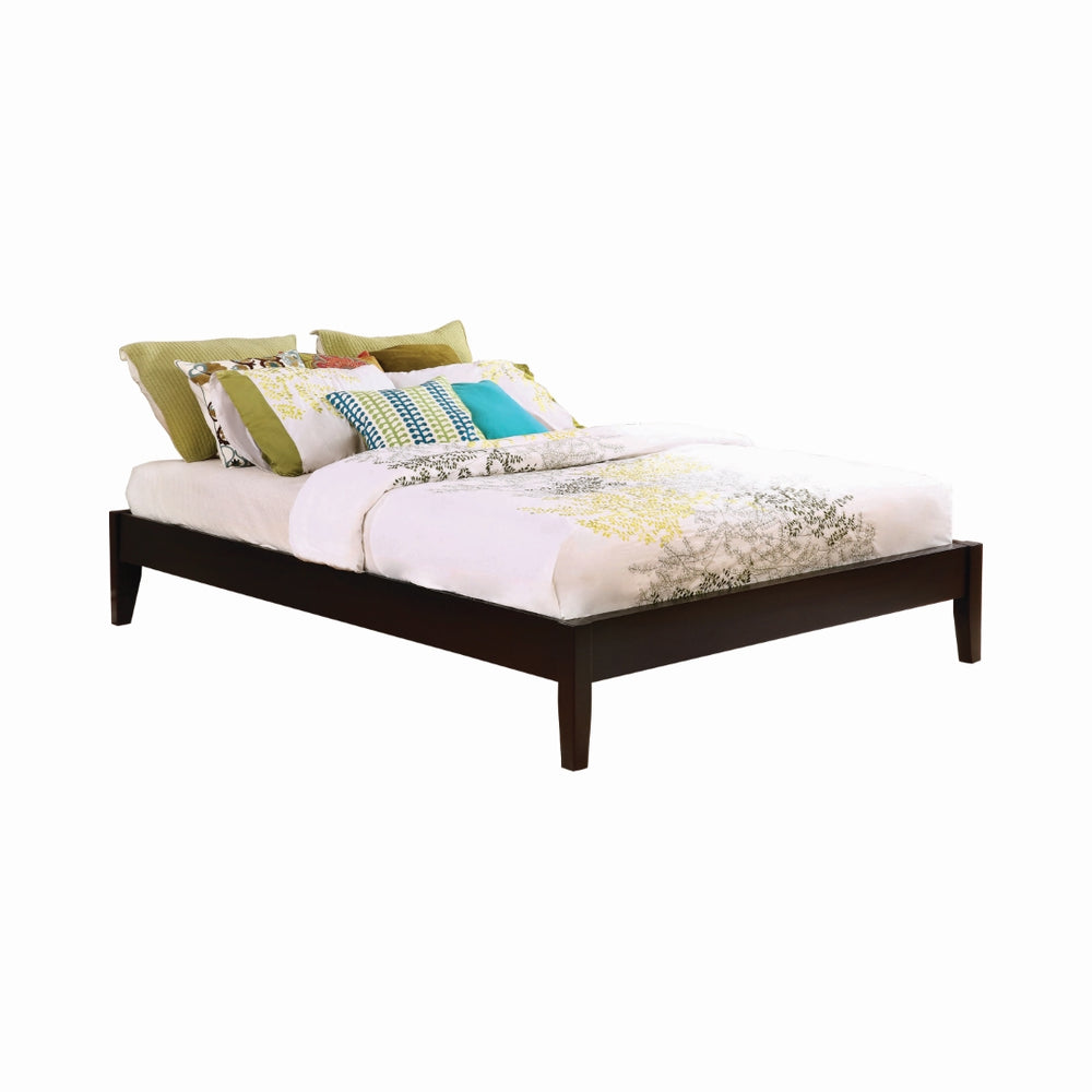 Hounslow Contemporary Universal Platform Bed in Rich Cappuccino – Versatile Style for Any Bedroom