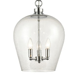 Darlene 13'' Wide 3-Light Pendant - Polished Chrome