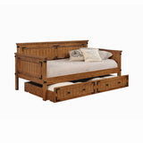 Traditional Daybed Rustic Honey
