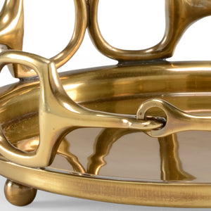 Stirrups Tray - Brass (Sm)