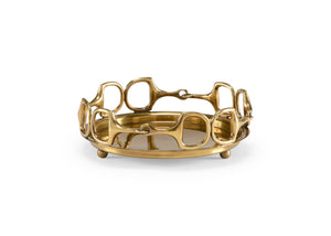 Stirrups Tray - Brass (Sm)