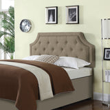 Rutherford Traditional Queen and Full Tufted Upholstered Headboard