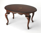 Grace Oval Cherry 4 Legs Coffee Table