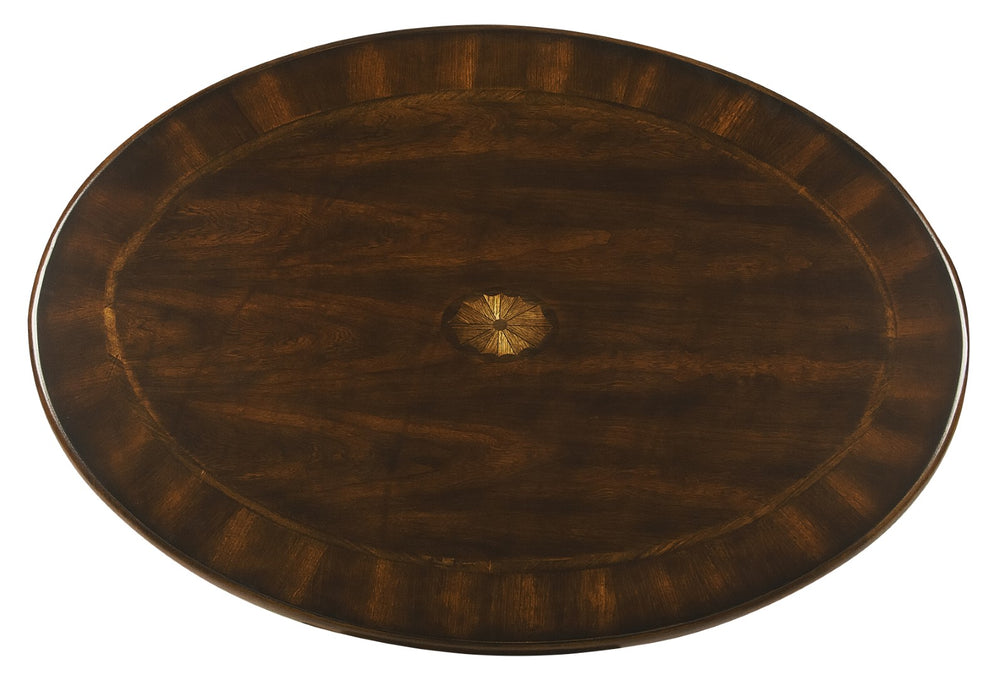 Butler Specialty Grace Oval Cherry 4 Legs Coffee Table 3012024